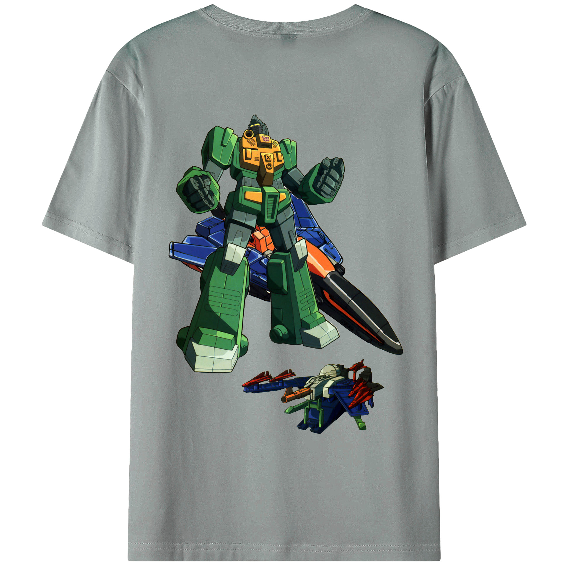 （画像用）  綿100％ メンズ半袖Tシャツ（バックプリント） 通気性
